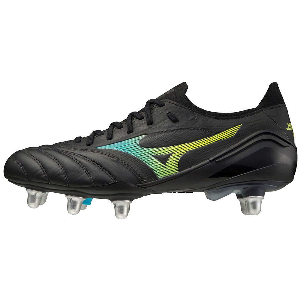 Scarpe Calcio Mizuno Morelia Neo Iii Beta Elite Si Donna - Nere/Blu Verde Acqua - 68930-XHYO